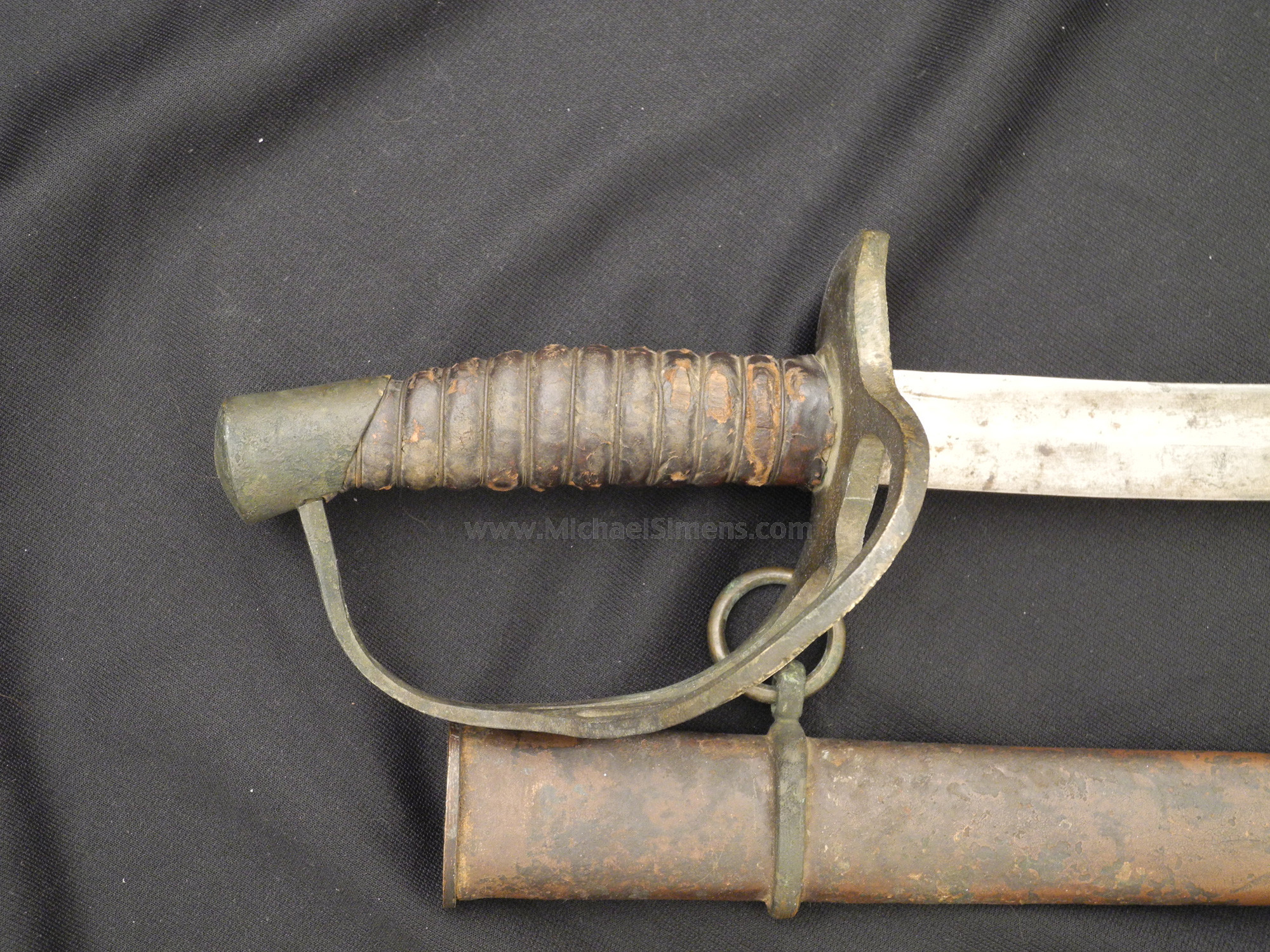 CONFEDERATE CAVALRY SABER, KENANSVILLE