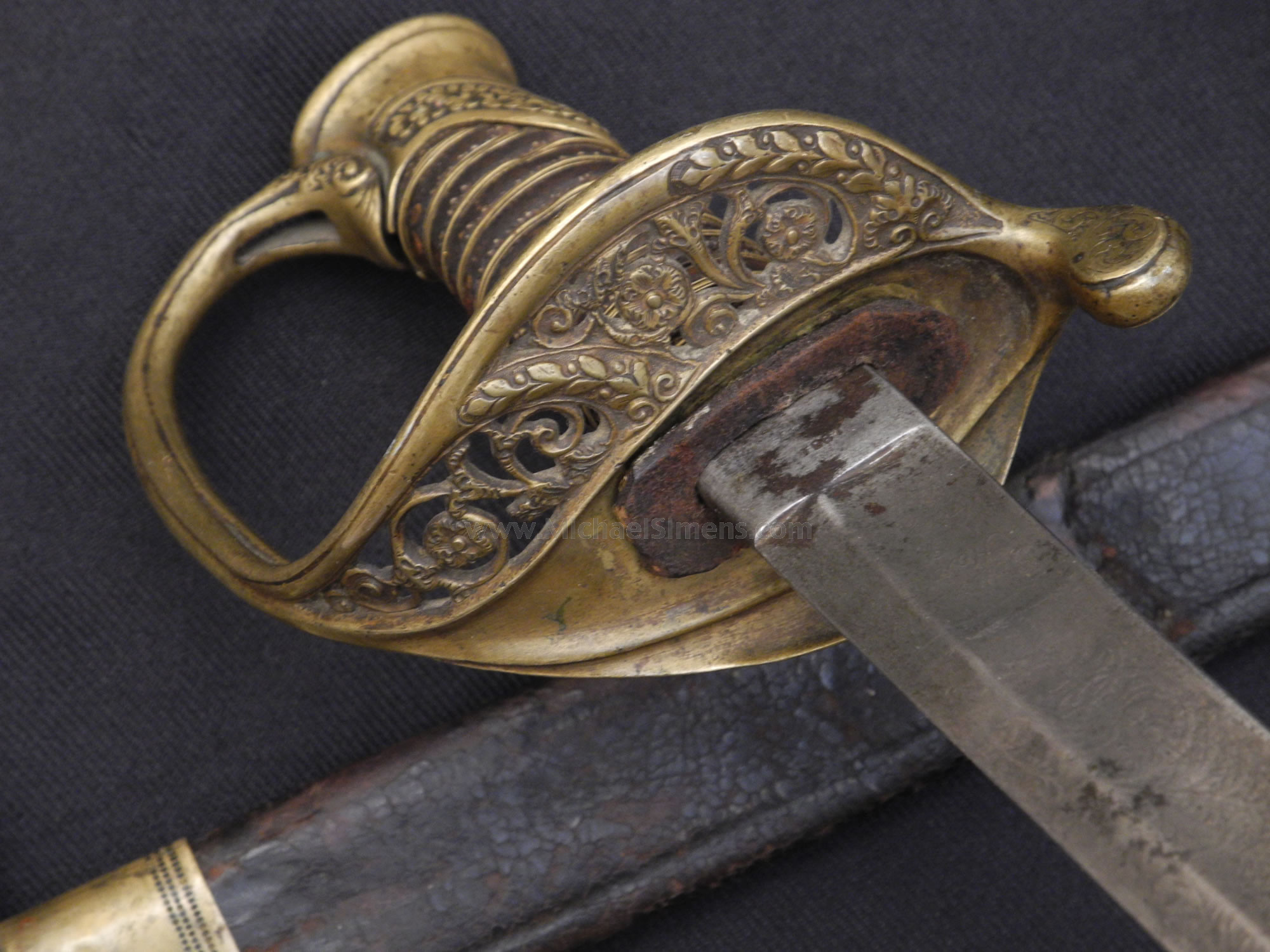 IDENTIFIED CIVIL WAR SWORD, 14th WISCONSIN