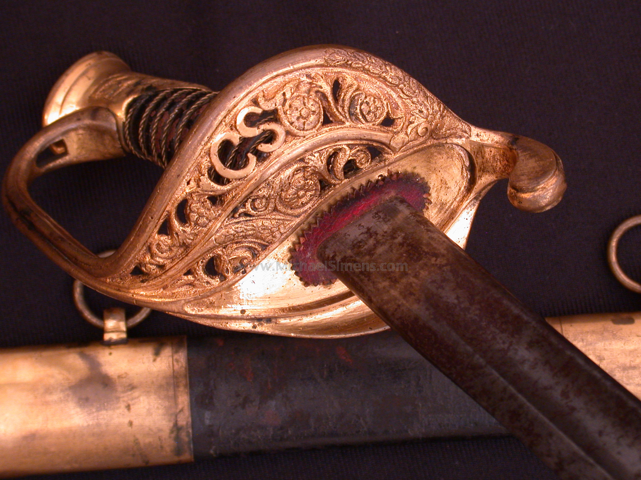 CONFEDERATE CIVIL WAR SWORD By JAMES CONNING.