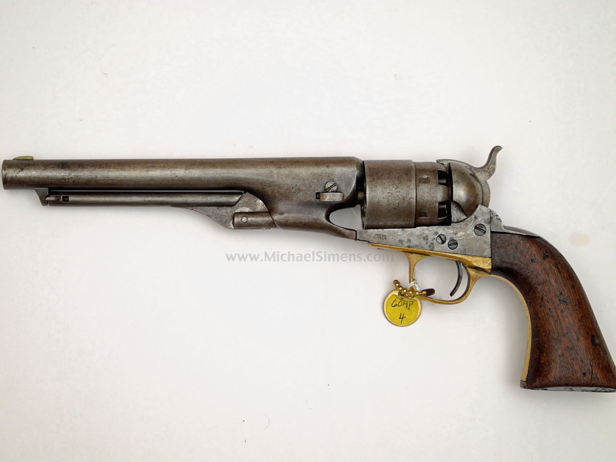 COLT 1860 ARMY REVOLVER - ANTIQUE COLT
