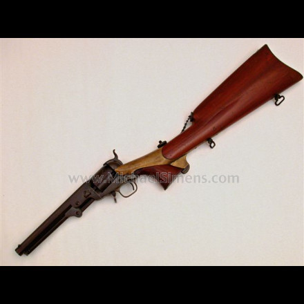 COLT 1851 NAVY REVOLVER SHOULDER STOCK.