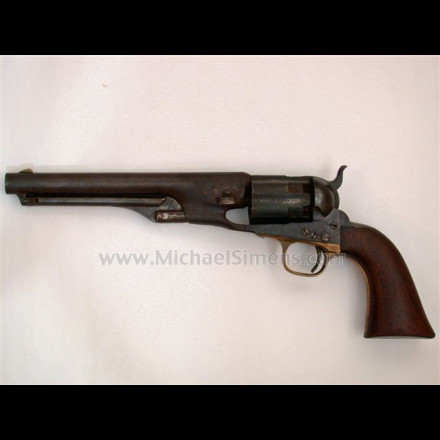 ANTIQUE COLT REVOLVER, FLUTED 1860 ARMY