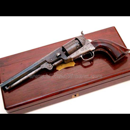  ENGRAVED COLT 1851 NAVY REVOLVER