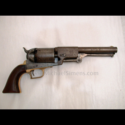 COLT FIRST MODEL DRAGOON REVOLVER, MARTIALLY MARKED