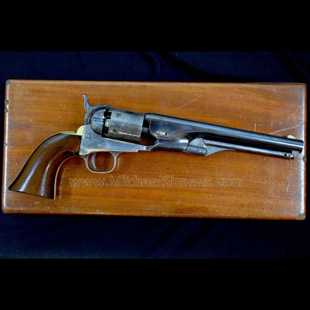 BEAUTIFUL, CASED COLT MODEL 1861 NAVY REVOLVER