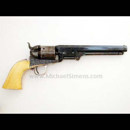 FACTORY ENGRAVED COLT 1851 NAVY REVOLVER