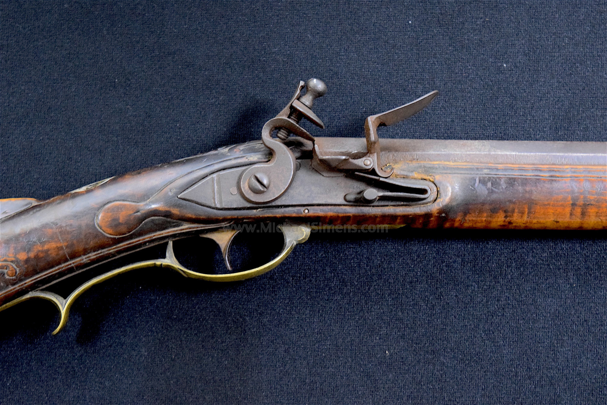 Peter Berry Rifle KENTUCKY RIFLE BY PETER BERRY