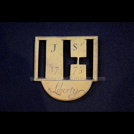 REVOLUTIONARY WAR ERA "LIBERTY" PLATE