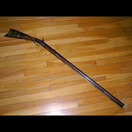 KENTUCKY RIFLE FOR SALE, PETER WHITE BEDFORD RIFLE