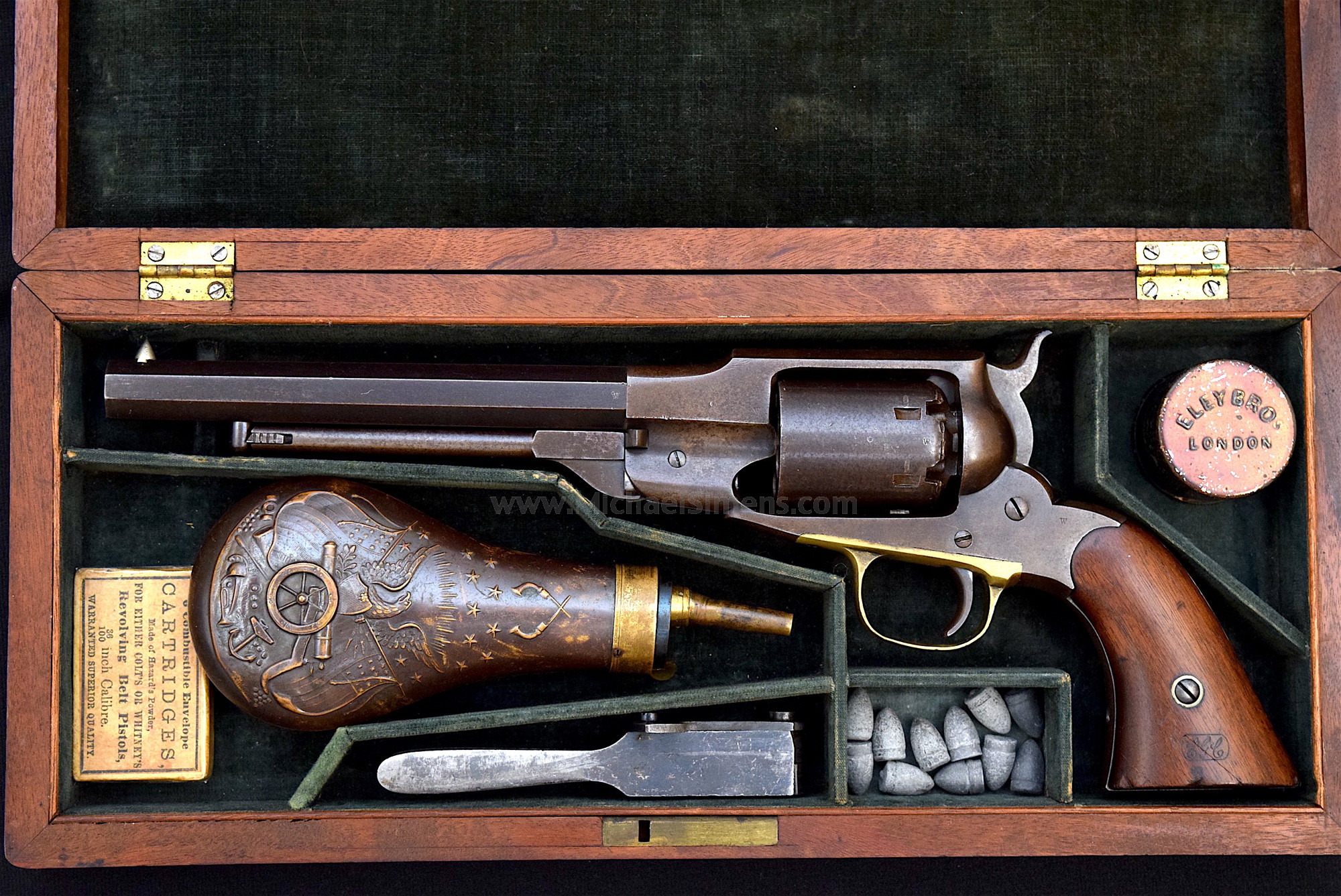 REMINGTON BEALS / WHITNEY REVOLVER CASE