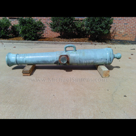 CIVIL WAR BRONZE CANNON