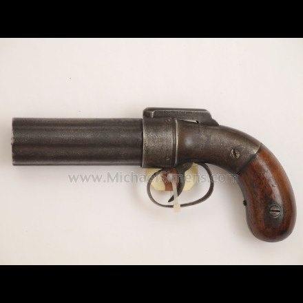 ALLEN & WHEELOCK PEPPERBOX PISTOL - ANTIQUE GUNS