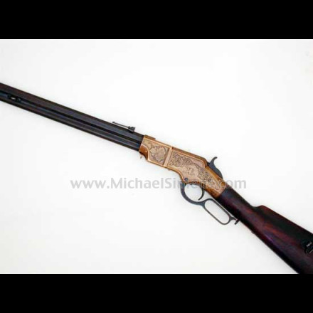 HENRY RIFLE, ENGRAVED