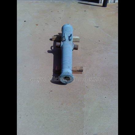 FRENCH SIX-PUNDER CANNON TUBE