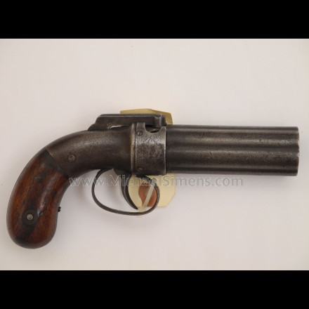 ALLEN & WHEELOCK PEPPERBOX PISTOL - ANTIQUE GUNS
