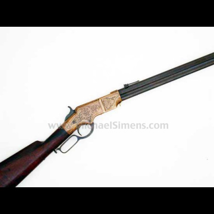 HENRY RIFLE, ENGRAVED