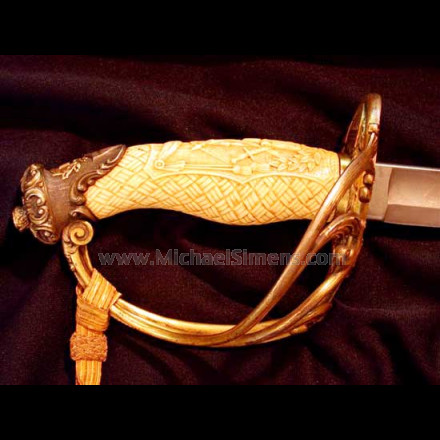 PRESENTATION CIVIL WAR CAVALRY SABER OF GENERAL LOUIS D. WATKINS.