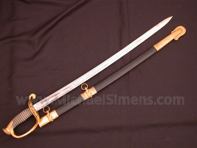 CIVIL WAR NAVAL OFFICERS SWORD