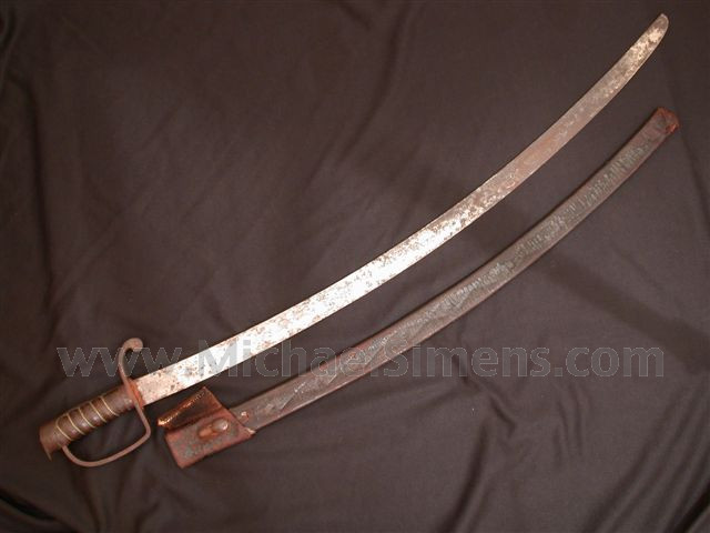 FEDERAL PERIOD HORSEMAN'S SABER