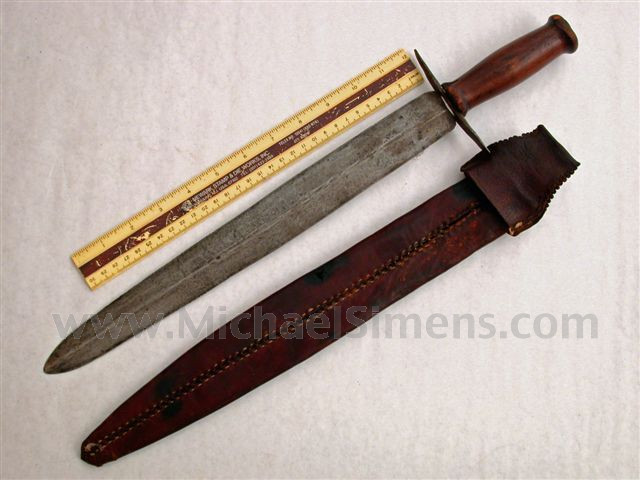 CIVIL WAR BOWIE KNIFE FOR SALE, CONFEDERATE - HISTORICAL KNIFE APPRAISER 