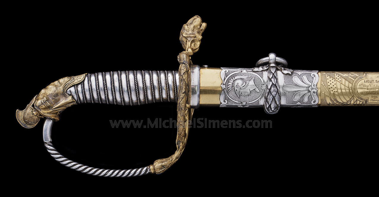 PRESENTATION TIFFANY SWORD, CASED WITH ACCESSORIES  