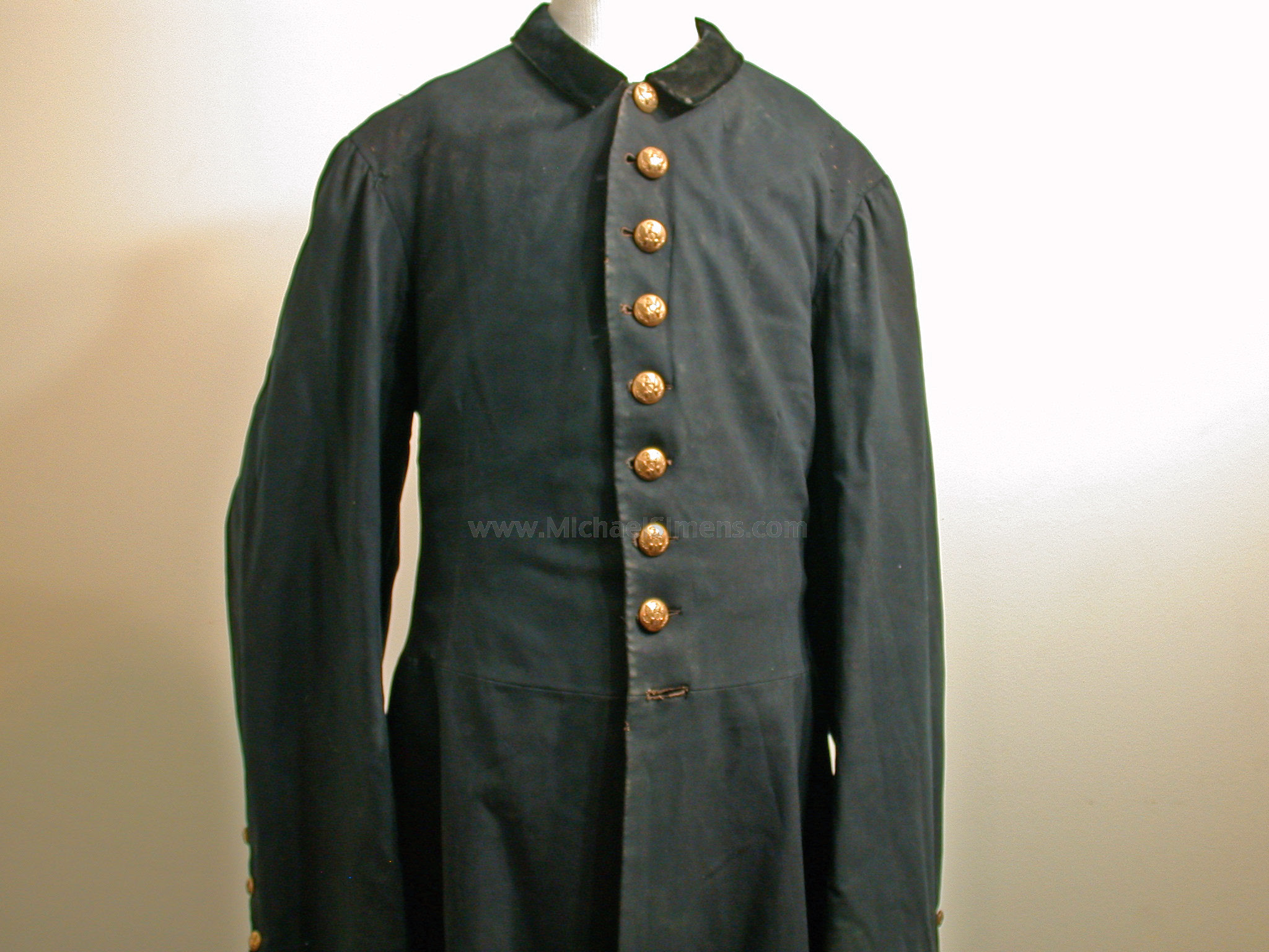 CIVIL WAR FROCK COAT, ARTILLERY