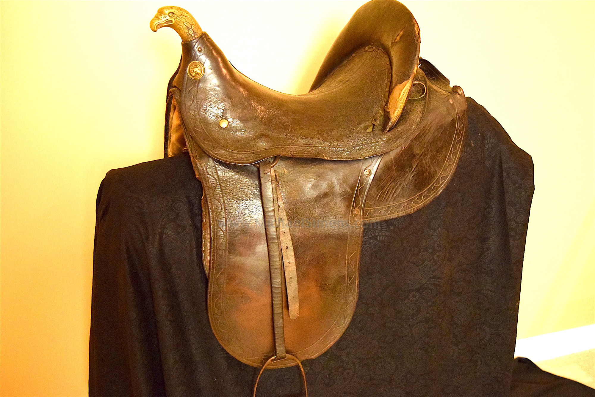 OFFICERS CIVIL WAR SADDLE