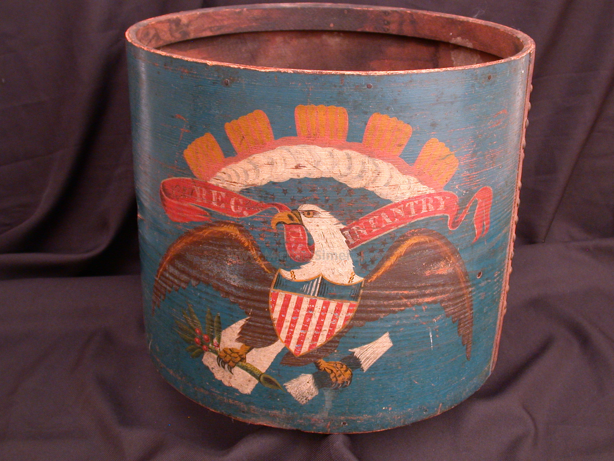 ORIGINAL CIVIL WAR DRUM, IDENTIFIED