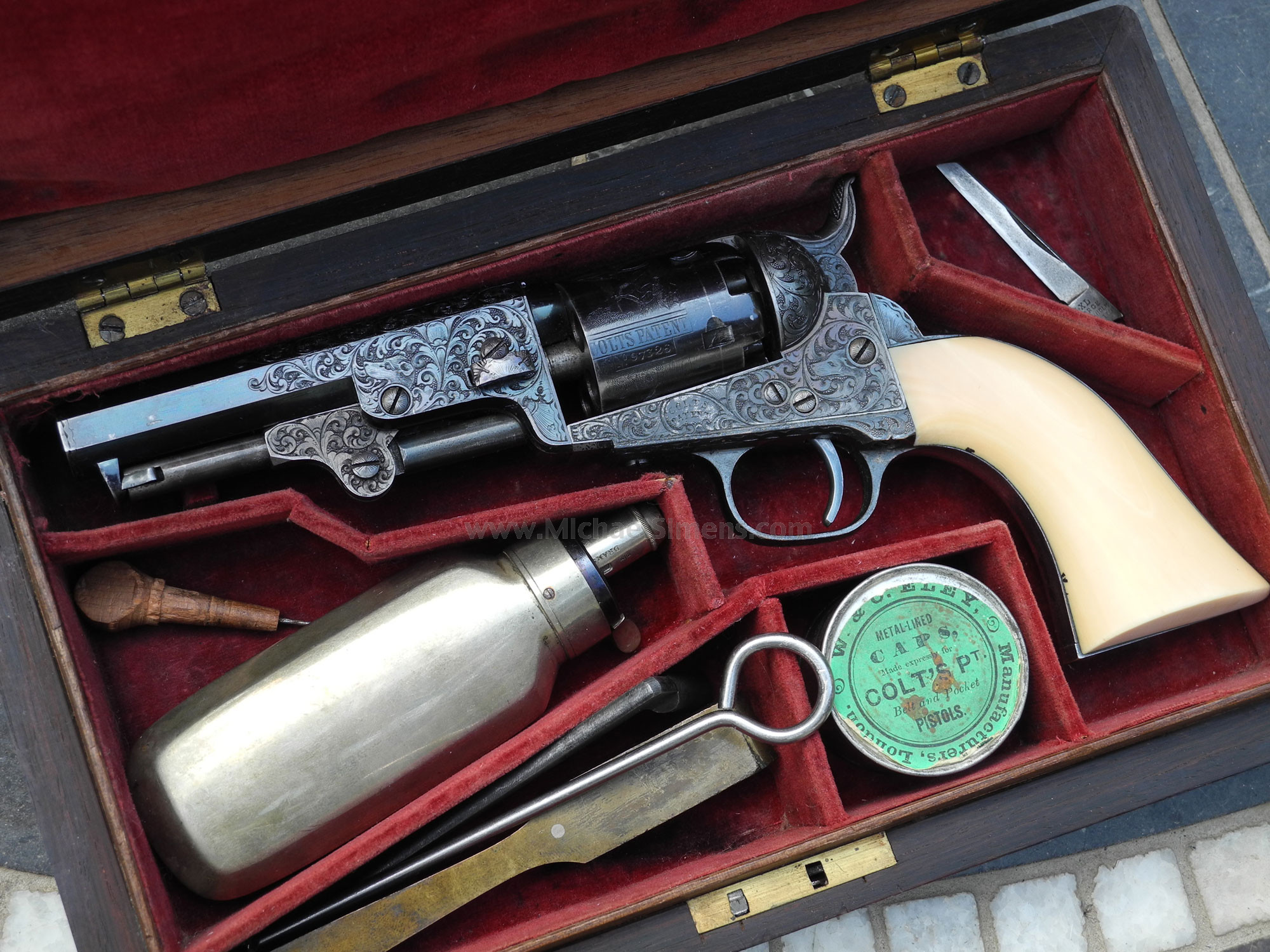 PRESENTATION COLT REVOLVER OF BRIGHAM YOUNG, "AMERICAN MOSES".