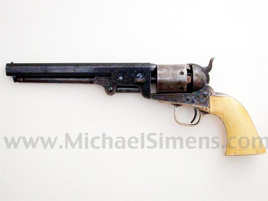 FACTORY ENGRAVED COLT 1851 NAVY REVOLVER