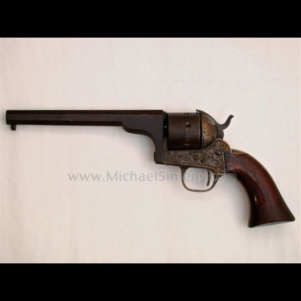 CIVIL WAR MOORE REVOLVER - INSCRIBED CIVIL WAR GUN