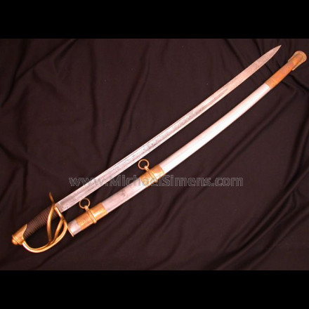 CIVIL WAR CAVALRY OFFICER'S SABER.