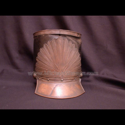 AMERICAN MILITIA SHAKO c. 1810 - 1830.