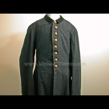 CIVIL WAR FROCK COAT, ARTILLERY