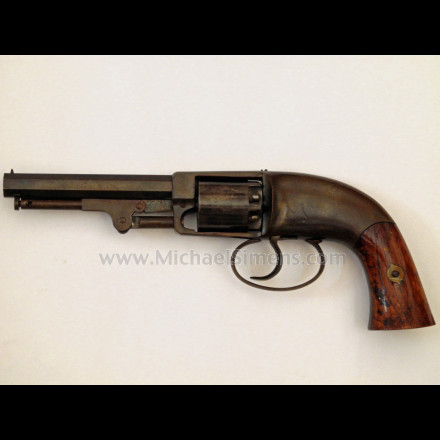 ANTIQUE GUN, PETTENGILL POCKET REVOLVER
