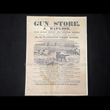 ORIGINAL VOLCANIC FIREARMS BROADSIDE