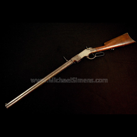 IRON FRAME HENRY RIFLE FOR SALE, HISTORICALLY INSCRIBED