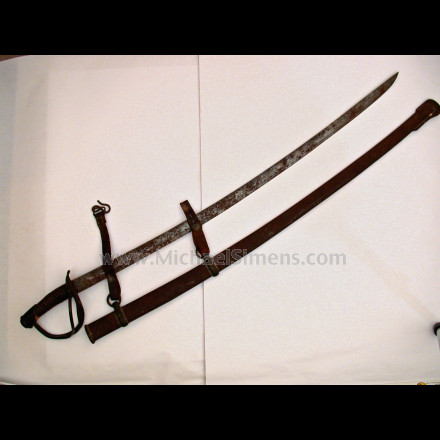 DOG RIVER CAVALRY SABRE, CONFEDERATE