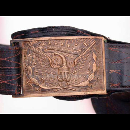 CIVIL WAR OFFICER'S BELT FOR SALE.