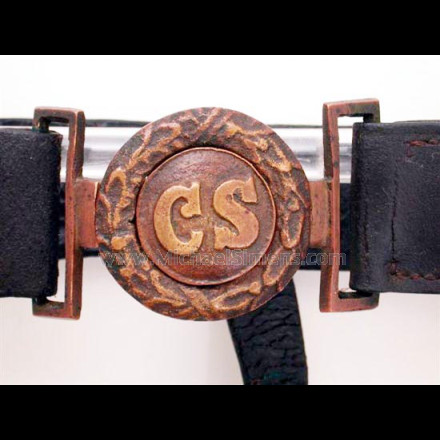 CONFEDERATE CIVIL WAR BUCKLE