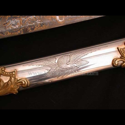 CIVIL WAR PRESENTATION OFFICERS SWORD
