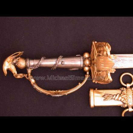 TIFFANY PRESENTATION SWORD, CIVIL WAR PRESENTATION SWORD