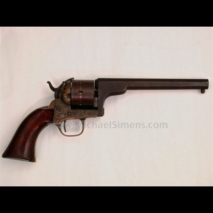 CIVIL WAR MOORE REVOLVER - INSCRIBED CIVIL WAR GUN