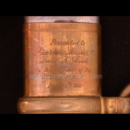CIVIL WAR CAVALRY OFFICER'S SABER.
