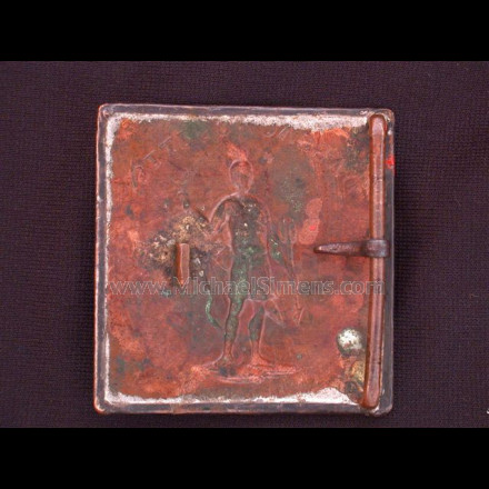STATE OF MASSACHUSETTS MILITIA BUCKLE.