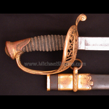 AMES CIVIL WAR OFFICERS SWORD