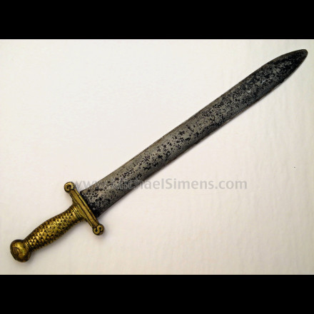 CONFEDERATE "CS" SHORT ARTILLERY SWORD