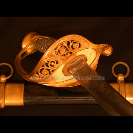 AMES 1850 FOOT OFFICERS SWORD