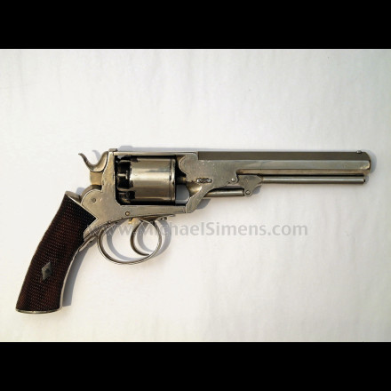 INSCRIBED CIVIL WAR REVOLVER, BRITISH BENTLEY 