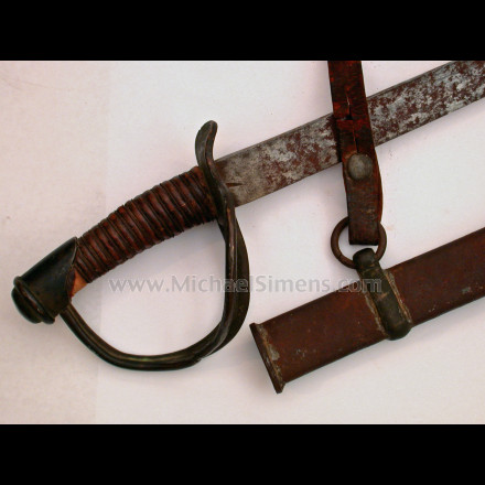 DOG RIVER CAVALRY SABRE, CONFEDERATE